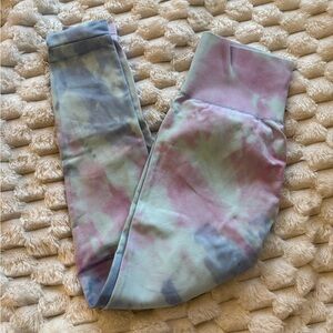 Scrunch Butt Tie-Dye Pastel Leggings
